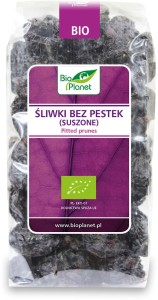 ŚLIWKI BEZ PESTEK (SUSZONE) BIO 400 G - BIO PLANET