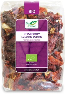 POMIDORY SUSZONE SOLONE BIO 400 G - BIO PLANET