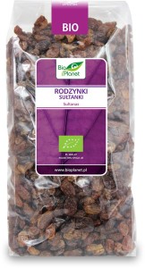 RODZYNKI SUŁTANKI BIO 1 KG - BIO PLANET