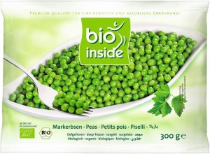 GROSZEK ZIELONY MROŻONY BIO 300 G - BIO INSIDE