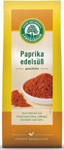 PAPRYKA SŁODKA MIELONA BIO 50 G - LEBENSBAUM