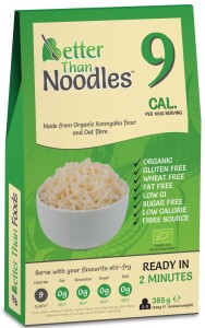 MAKARON KONJAC NOODLE BEZGLUTENOWY BIO 385 G - BETTER THAN FOODS