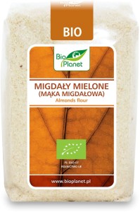 MIGDAŁY MIELONE (MĄKA MIGDAŁOWA) BIO 250 G - BIO PLANET