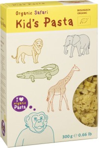 MAKARON (SEMOLINOWY) DLA DZIECI SAFARI BIO 300 G - ALB-GOLD (KID'S PASTA)