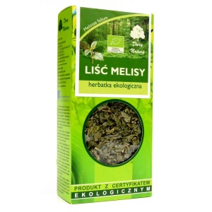 HERBATKA LIŚĆ MELISY BIO 25 G - DARY NATURY