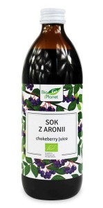 SOK Z ARONII BIO 500 ML - BIO PLANET
