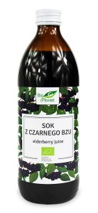 SOK Z CZARNEGO BZU BIO 500 ML - BIO PLANET