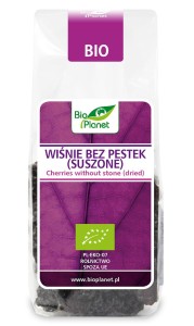 WIŚNIE BEZ PESTEK (SUSZONE) BIO 100 G - BIO PLANET