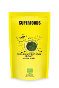 SPIRULINA W PROSZKU (GLONY) BIO 600 G - BIO PLANET