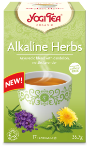 HERBATKA ZIOŁA ALKALICZNE (MNISZEK, PORZYWA, LAWENDA) BIO (17 X 2,1 G) 35,7 G - YOGI TEA