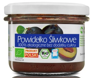 POWIDEŁKO ŚLIWKOWE B/C 180 G - BIO FOOD