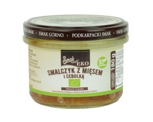 SMALCZYK Z MIĘSEM I CEBULKĄ BIO 180 G - SMAK EKO