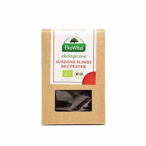 ŚLIWKI SUSZONE BIO 150 G EKOWITAL - EKOWITAL