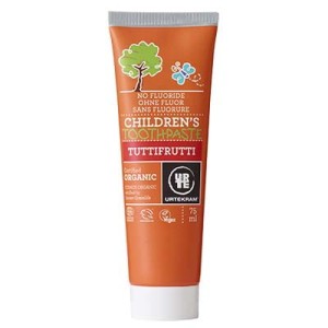 PASTA DO ZĘBÓW DLA DZIECI TUTTIFRUTTI BIO 75 ML - URTEKRAM