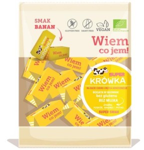 KRÓWKI BEZMLECZNE BANANOWE BEZGL. BIO 150 G SUPER KRÓWKA - MEGUSTO