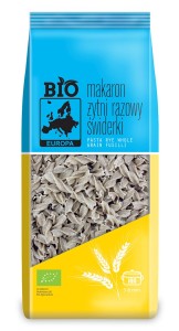 MAKARON (ŻYTNI RAZOWY) ŚWIDERKI BIO 400 g - BIO EUROPA