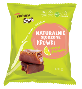 KRÓWKI SŁODZONE AGAWĄ I DAKTYLAMI BEZGLUTENOWE BIO 150 g - ME GUSTO (SUPER KRÓWKA)