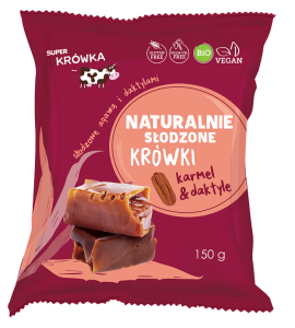KRÓWKI O SMAKU KARMELU I LIMONKI BEZGLUTENOWE BIO 150 g - ME GUSTO (SUPER KRÓWKA)