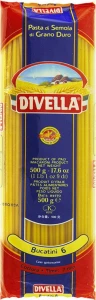 MAKARON SPAGHETTI BUCATINI 500G - DIVELLA