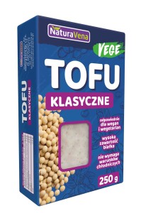 TOFU KOSTKA NATURALNE 250 g - NATURAVENA