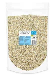 PŁATKI OWSIANE BŁYSKAWICZNE BIO 3 kg - HORECA