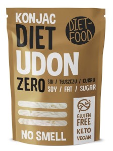 MAKARON (KONJAC TYPU UDON) BEZGLUTENOWY 270 g - DIET-FOOD