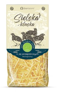 MAKARON (Z JAJ PRZEPIÓRCZYCH) KRAJANKA BIO 250 g - BARTOLINI
