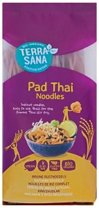 MAKARON (Z RYŻU BRĄZOWEGO) PAD THAI BIO 250 g - TERRASANA