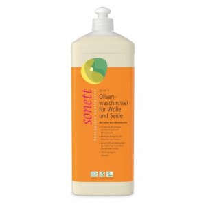 PŁYN DO PRANIA WEŁNY I JEDWABIU WEGAŃSKI BIO 1l - SONETT