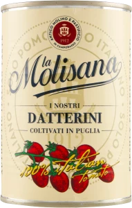 WŁOSKIE POMIDORKI DATTERINI W PUSZCE 400g - LA MOLISANA