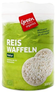 WAFLE RYŻOWE BEZ SOLI BIO 100g - GREEN ORGANICS