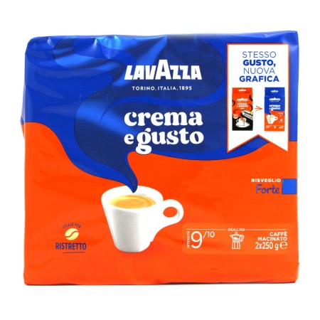 WŁOSKA KAWA LAVAZZA CREMA E GUSTO FORTE MIELONA 500G-delikatesy-ekolud-katowice.jpg