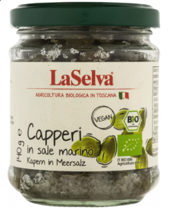 KAPARY W SOLI MORSKIEJ BIO 140g- LASELVA