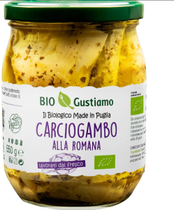 KARCZOCHY ALLA ROMANA W ZALEWIE BIO 550g - BIO GUSTIAM