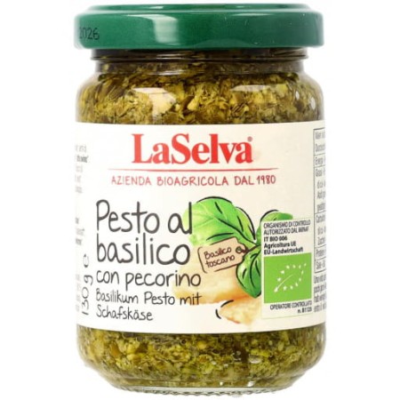 PESTO BAZYLIOWE Z PECORINO BIO LA SELVA DELIKATESY EKOLUD KATOWICE.jpg