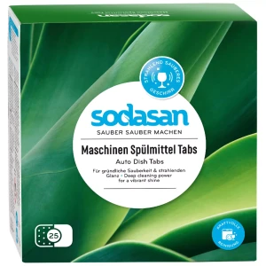 EKOLOGICZNE TABLETKI DO ZMYWARKI 25 szt - SODASAN
