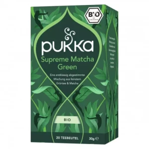 ZIELONA HERBATA SENCHA Z MATCHĄ BIO 20x1,5g - PUKKA