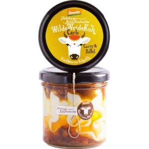 SEREK Z DAKTYLAMI I CURRY CARLO BIO DEMETER 140g (SŁOIK) - Jakobsberger Milchhandwerker