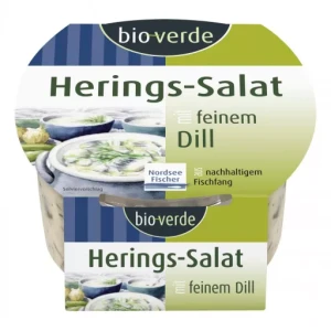 SAŁATKA ŚLEDZIOWA W BIO KOPERKOWYM 150G - BIO VERDE