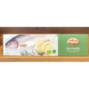 PSTRĄG TĘCZOWY MROŻONY BIO 300G - WILKE'S BIOFOREL