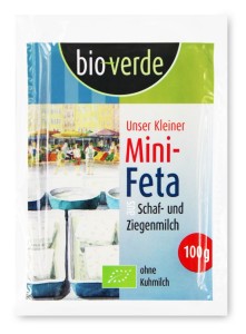 SER FETA MINI BIO 100 g - BIO-VERDE