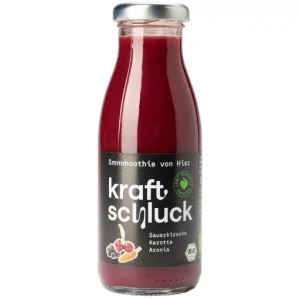 SMOOTHIE WIŚNIA Z MARCHEWKĄ BIO 250ml - Kraftschluck