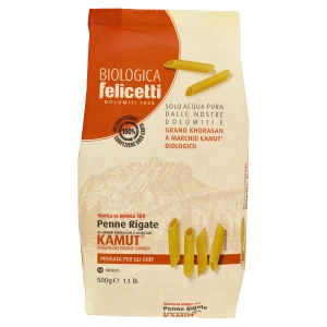 MAKARON PENNE RIGATE Z KAMUTU BIO 500g - FELICETTI
