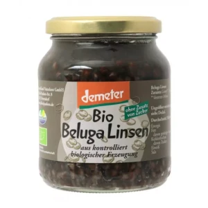 SOCZEWICA CZARNA BELUGA BIO 500 g - THE PLANET
