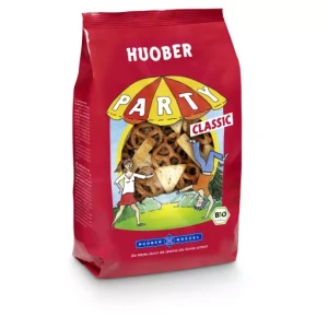 MIESZANKA IMPREZOWA PALUSZKI, PRECELKI, KRAKERSY BIO 200g - Huober Brezel