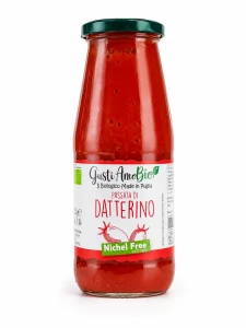 PASSATA Z POMIDORKÓW DATTERINO BIO 420g - GUSTIAMO BIO