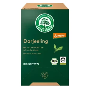 HERBATA CZARNA DARJEELING DEMETER BIO 20x2g - LEBENSBAUM