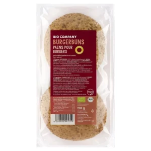 BUŁKI DO BURGERÓW POSYPANE SEZAMEM BIO 150g - BIO COMPANY